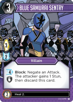 Blue Samurai Sentry