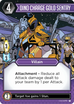 Dino Charge Gold Sentry