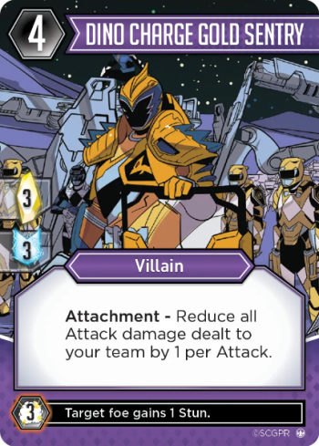Dino Charge Gold Sentry