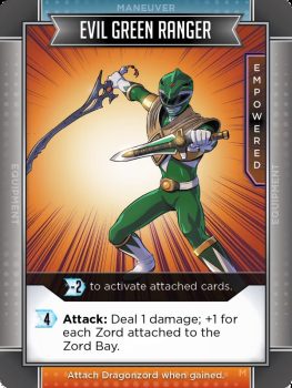 Evil Green Ranger Empowered