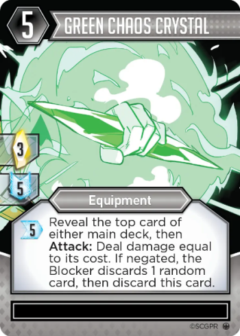 Green Chaos Crystal