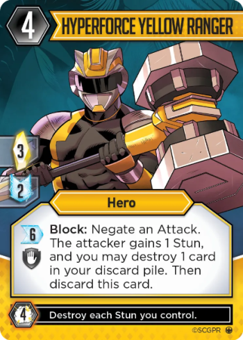 Hyperforce Yellow Ranger