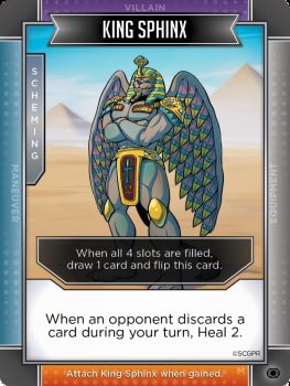 King Sphinx Scheming