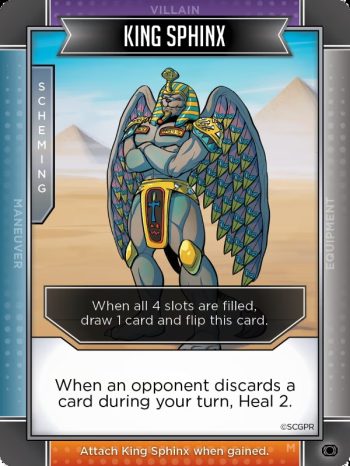 King Sphinx Scheming
