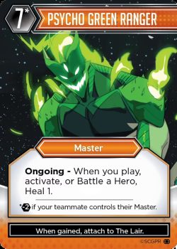 Psycho Green Ranger Master