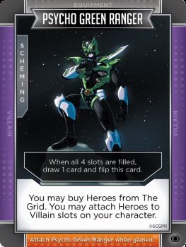 Psycho Green Ranger Scheming