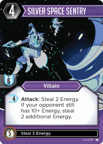 Silver Space Sentry