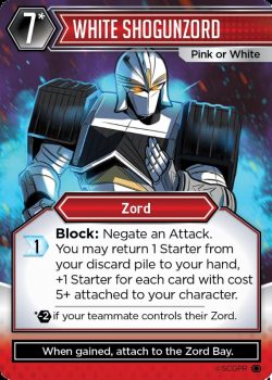 White Shogunzord