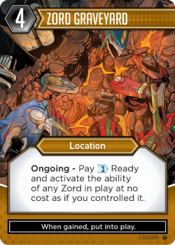 Zord Graveyard